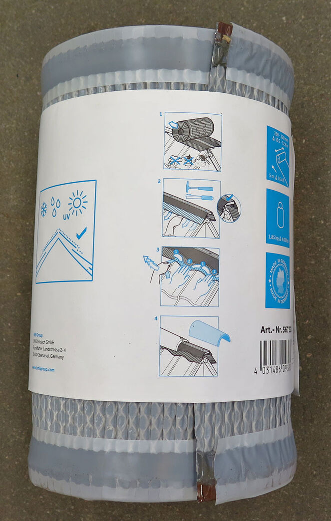 Rygningsbånd - Brun