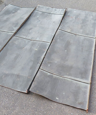 Kobberplade 180 - 230 cm