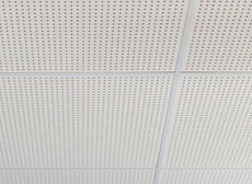 Gips akustikloft 595x595x10 mm