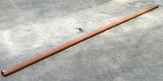 Håndliste i Jatoba 45x70x2150/2450 mm