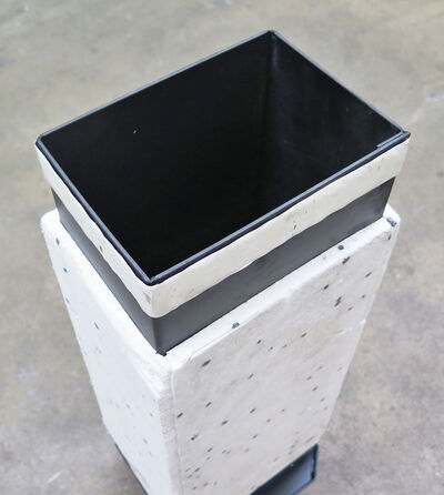 Aftræksrør med isolering 600x175x125 mm