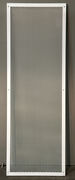 Stålramme med gitter 100x250 cm