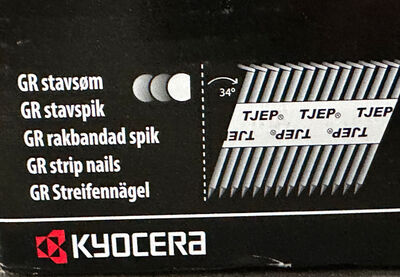 Tjep stavsøm 2,8x75 mm 4000 stk