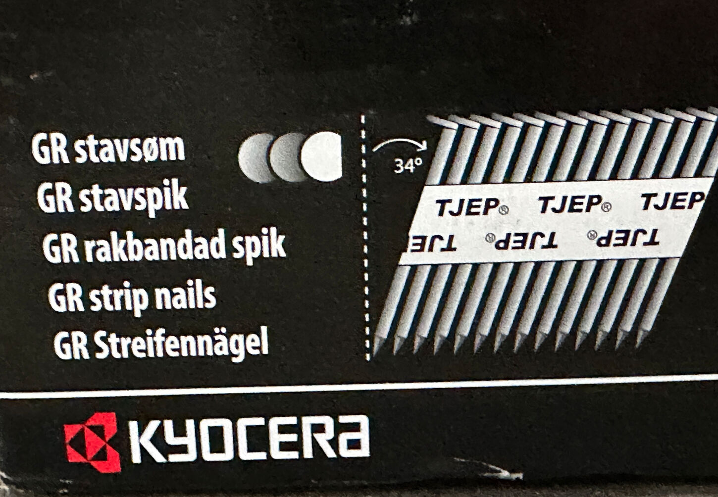 Tjep stavsøm 2,8x75 mm 4000 stk