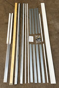 Skydevægselement karmmål 1890x2100 mm væg 109 mm