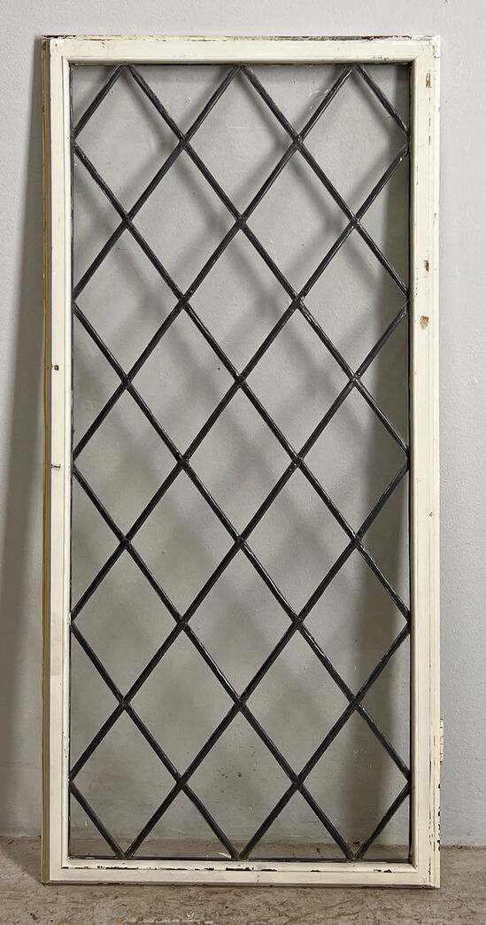 Blyindfattet vinduesramme