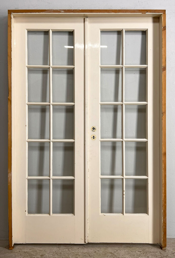 Fransk dør med karm