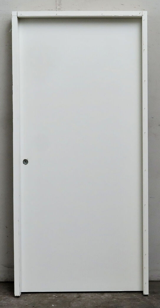 Trehøje brand/lyddør BD30 M10 med karm