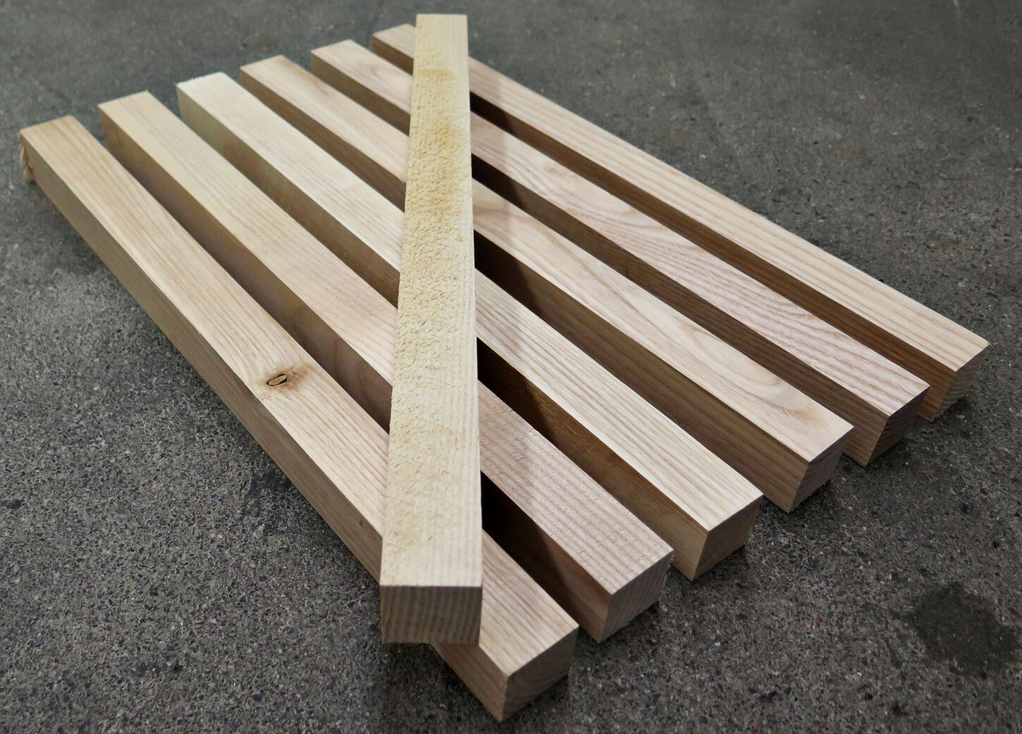 Asketræsstave 32x32x435mm