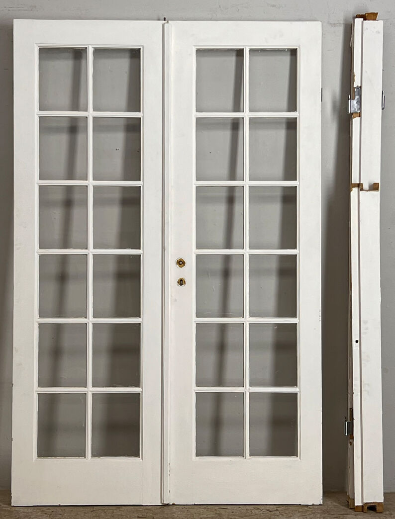 Fransk dør med karm