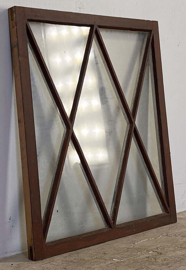 Vinduesramme med harlekin sprosser