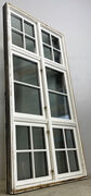 Termovindue med sprosser og tre lags glas