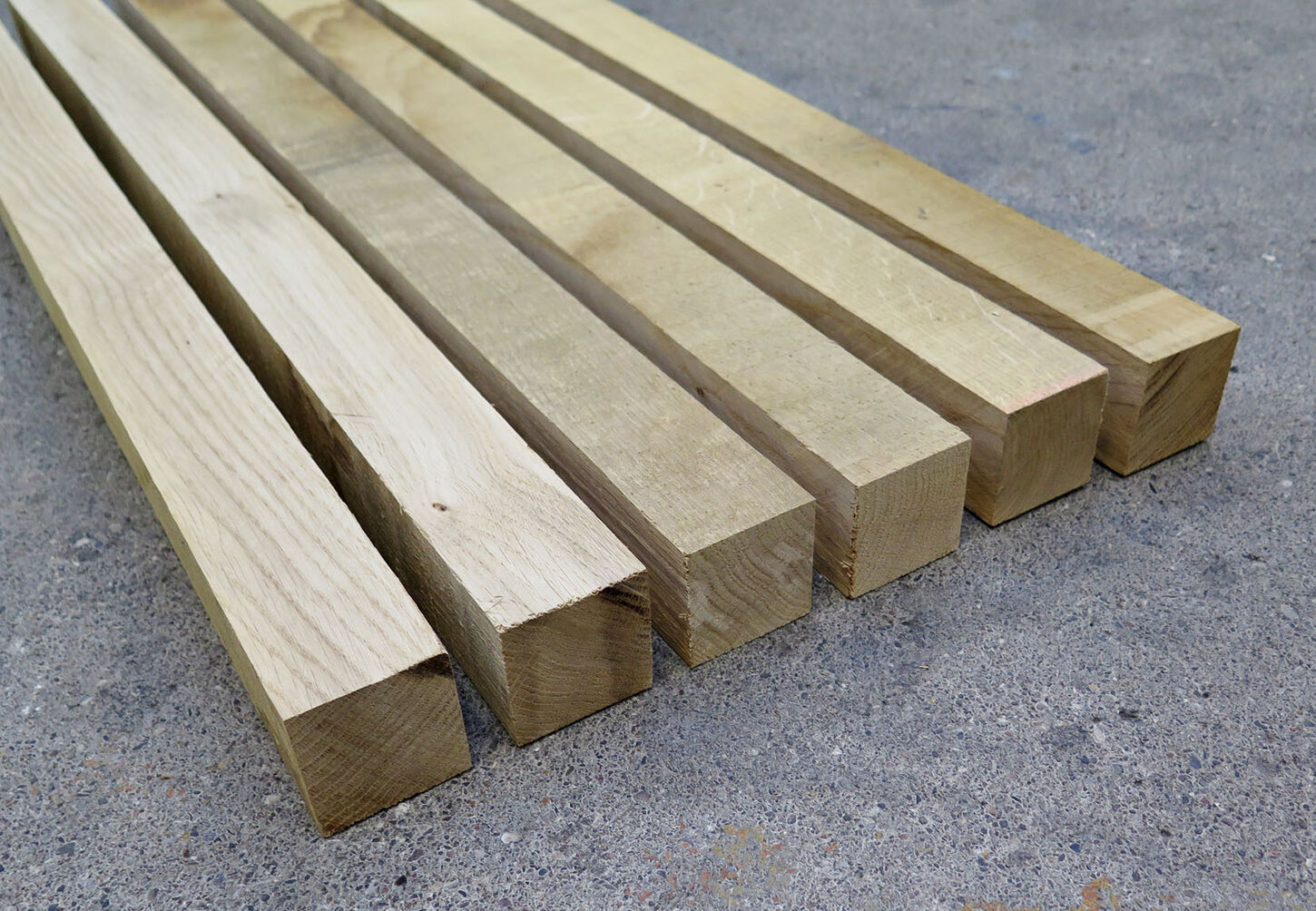 Egetræsstave 51x51x800mm