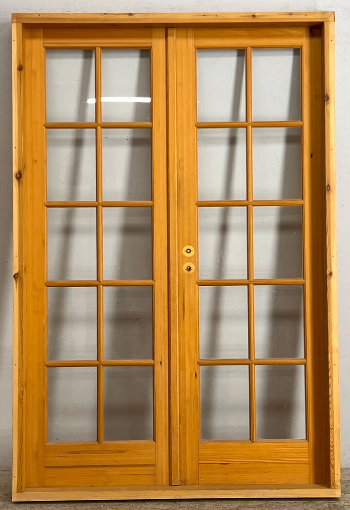 Fransk dør med karm