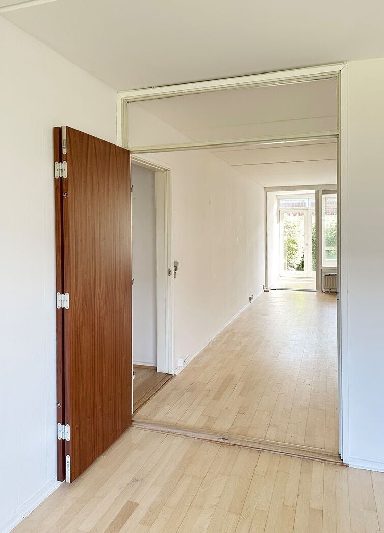 Foldedør med glasparti vh