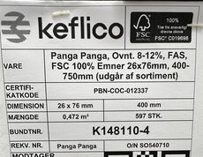 Panga Panga 26x76x400 mm