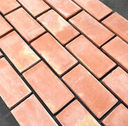 Røde rektangulære gulvtegl - 12 x 25 cm Røde rektangulære gulvtegl - 12 x 25 cm