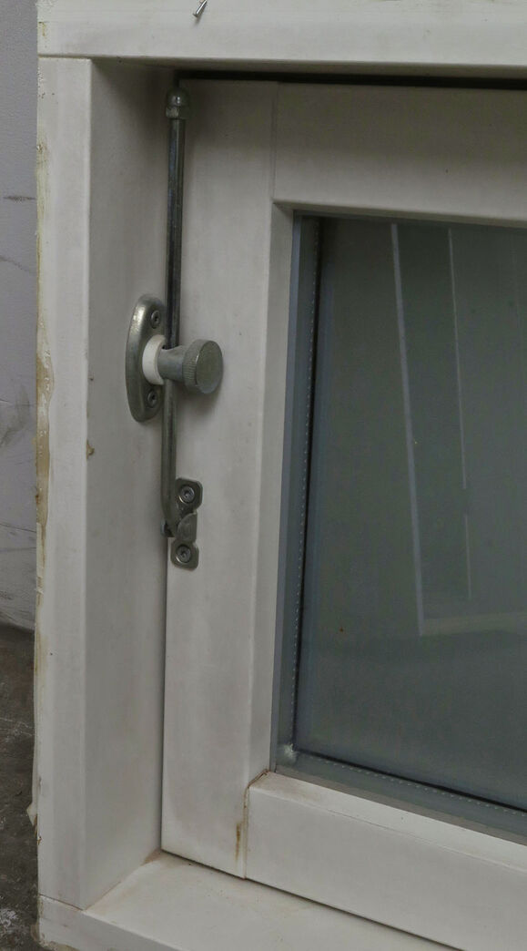 Termovindue med satineret glas - 107 cm