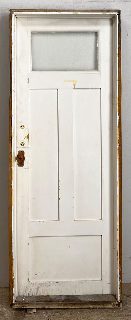 Toiletdør med karm Toiletdør med karm