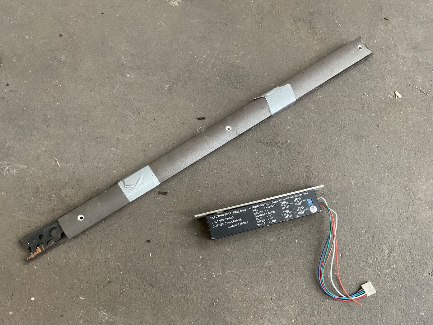 Butiksdør i aluminium