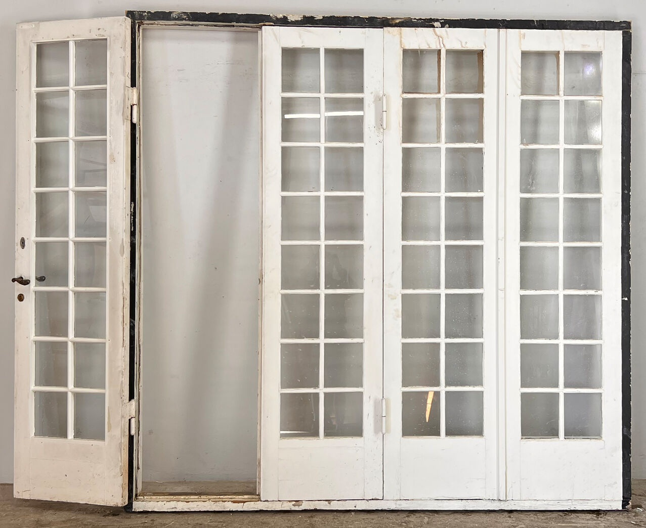 Havedørsparti med dobbeltdør