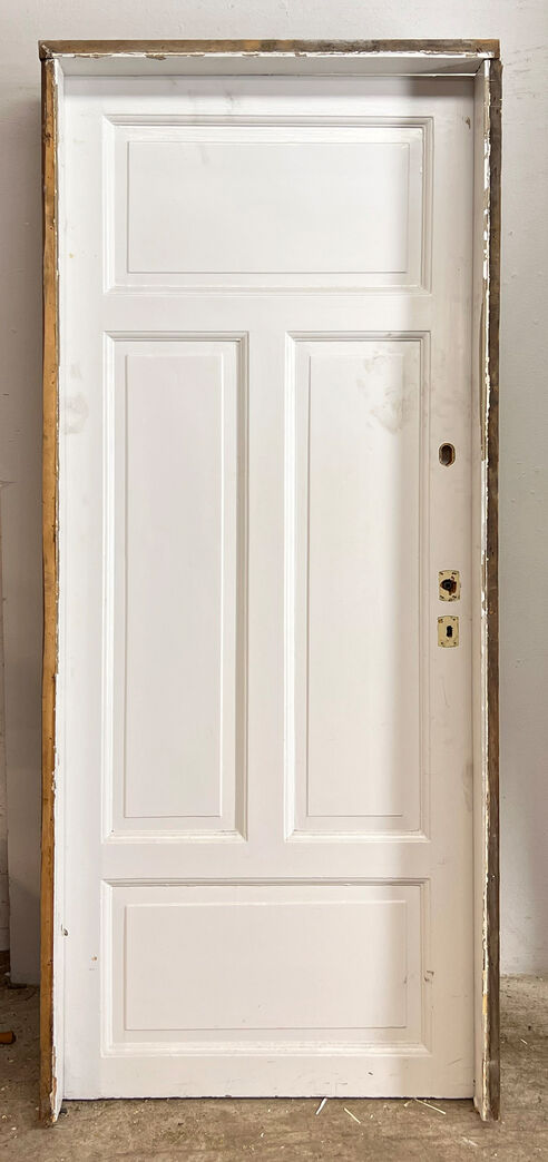 Fyldningsdør med karm