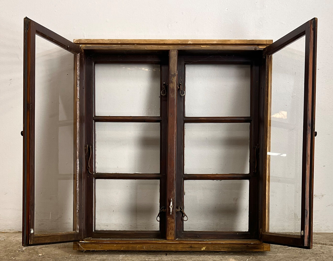 Bondehusvindue med forsats