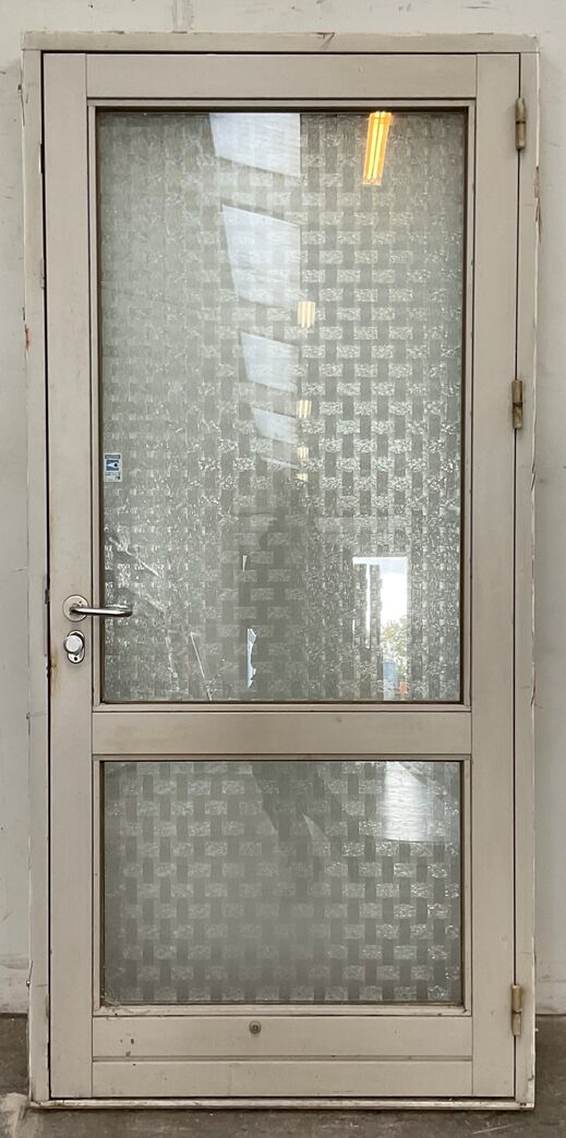 Yderdør med glas og karm Yderdør med glas og karm