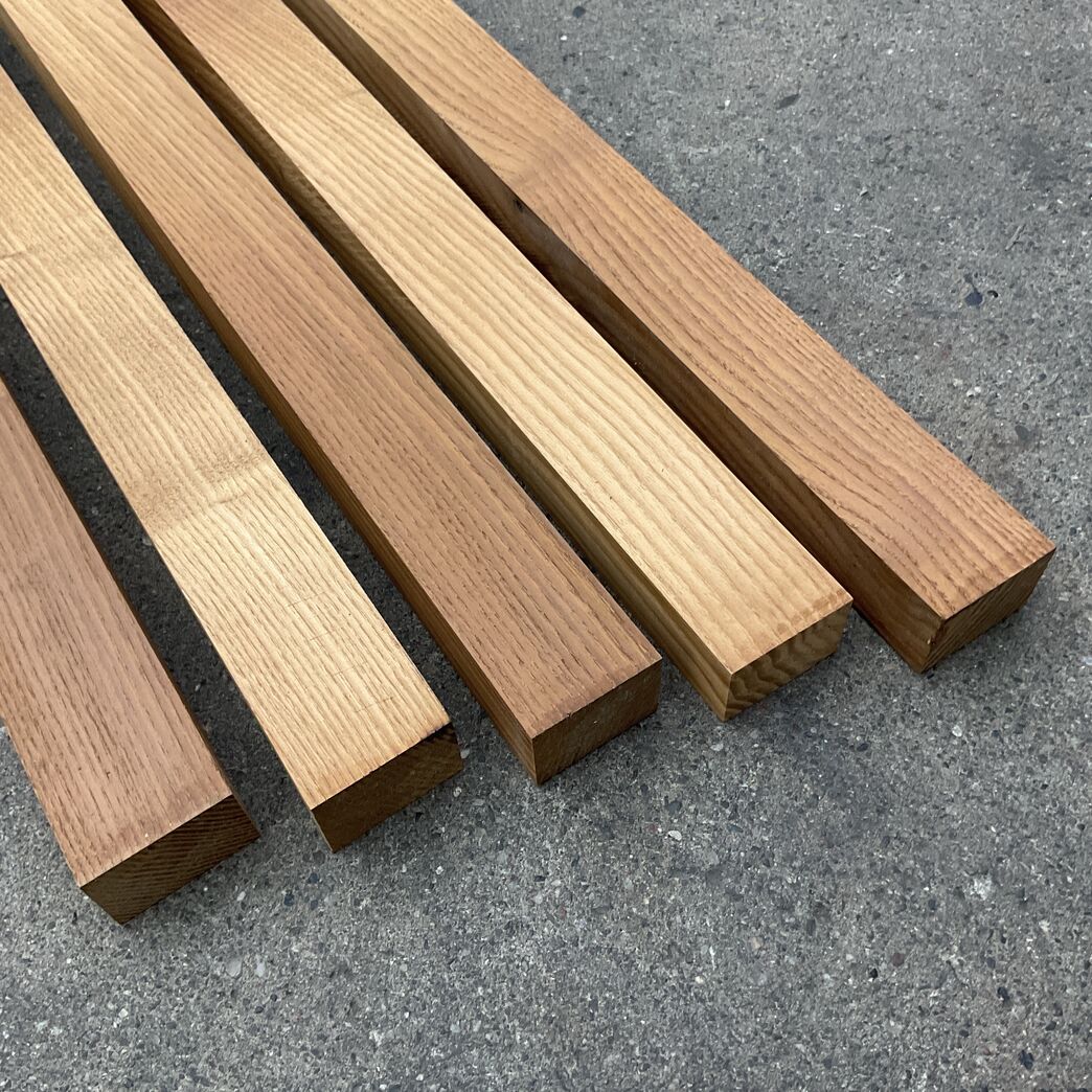 Varmebehandlet Ask. 34x48x350mm