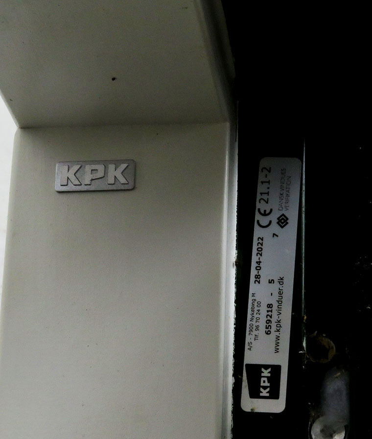 Terrassedør med karm hh. fra 22