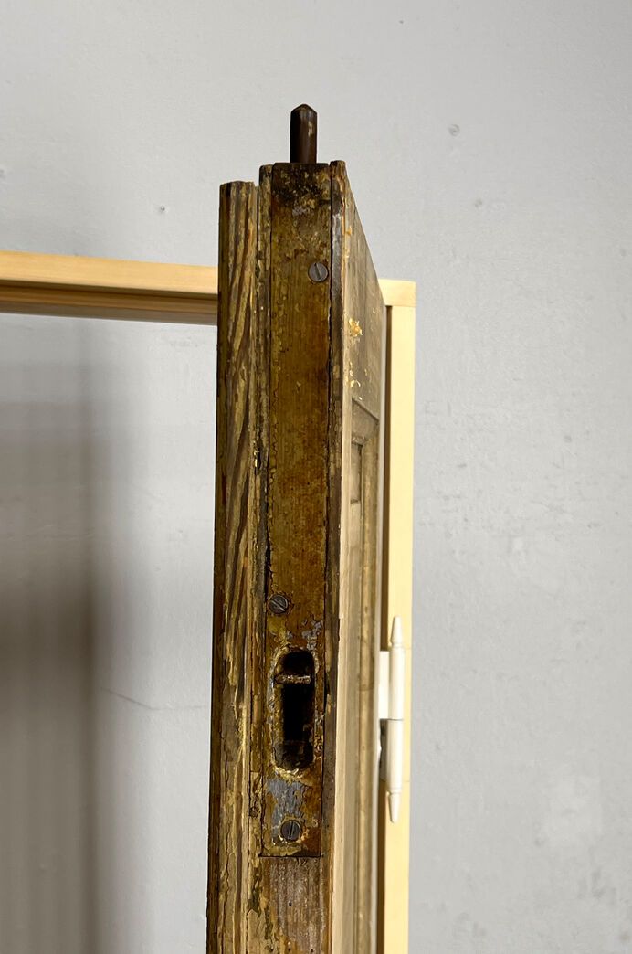 Dobbelt fyldningsdør med karm