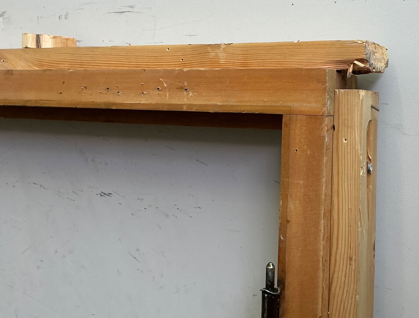 Dobbeltdør med karm