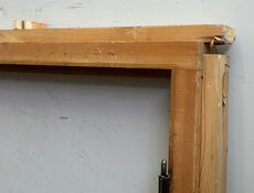 Dobbeltdør med karm