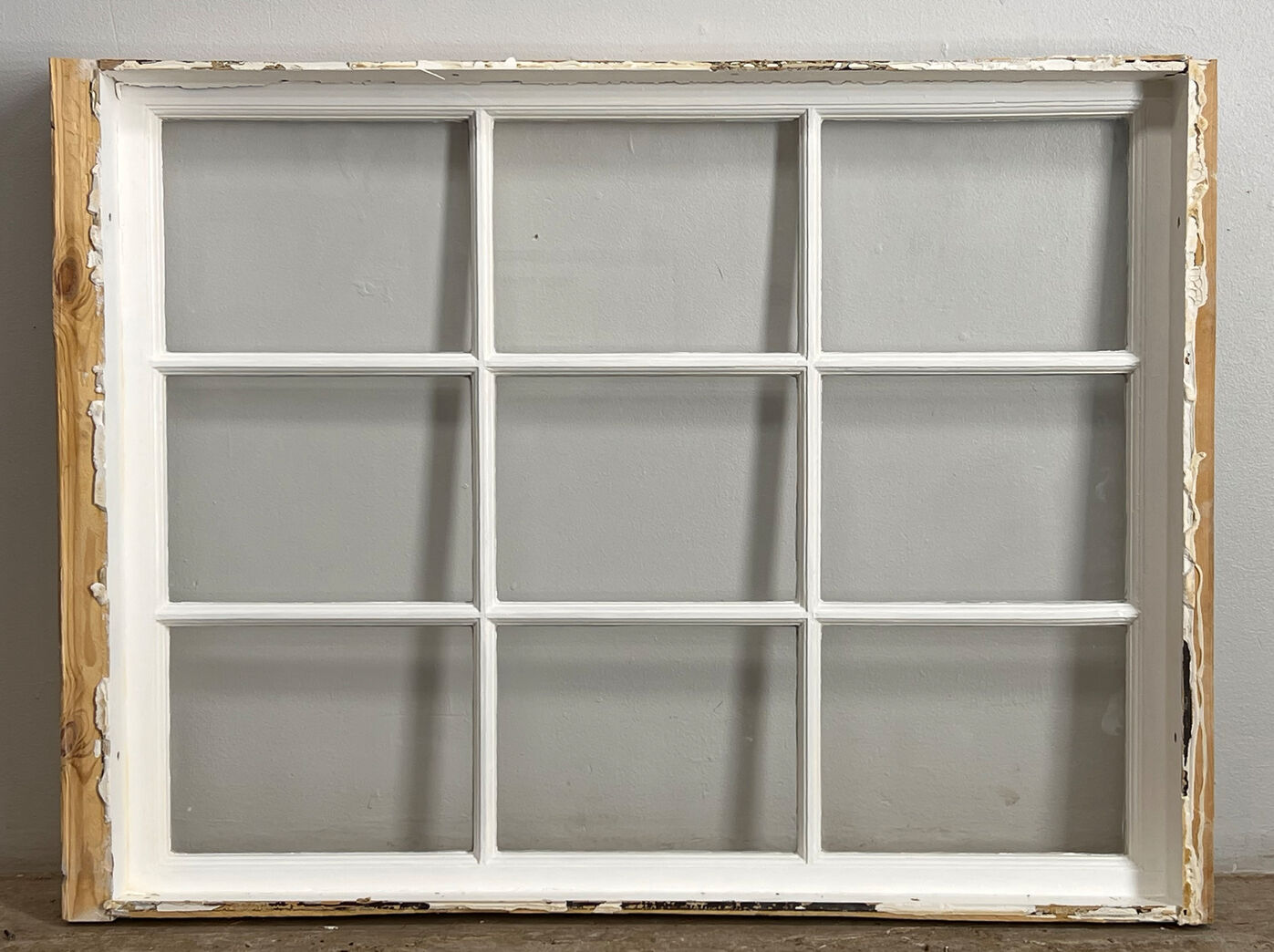 Skillerumsvindue med sprosser