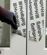 Dobbelt terrassedør i plast