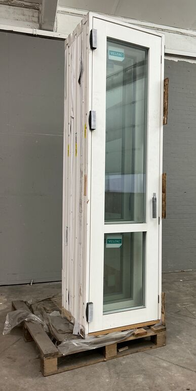 Smal terrassedør med energiglas