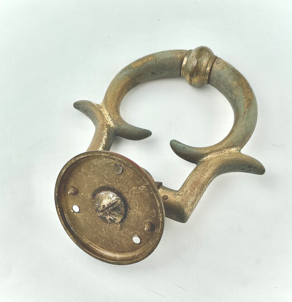 Dørhammer i messing