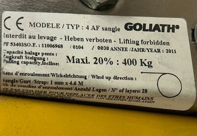 Sækkevogn med hejs fra Ravendo