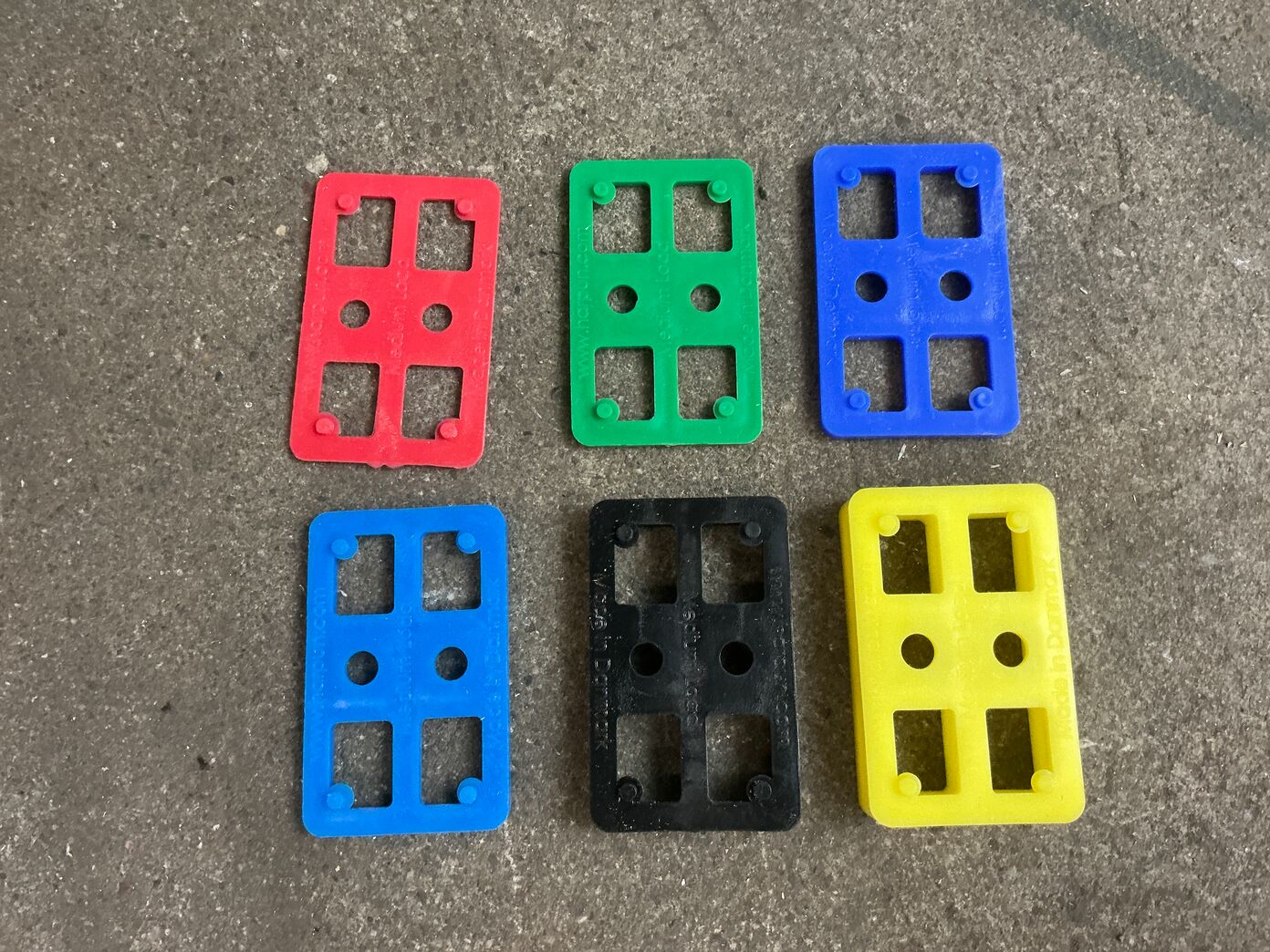 Samlet parti Harpun justerbrikker