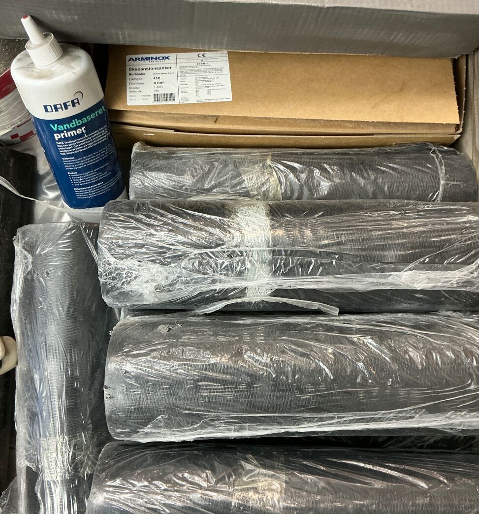 Materialer til mureren