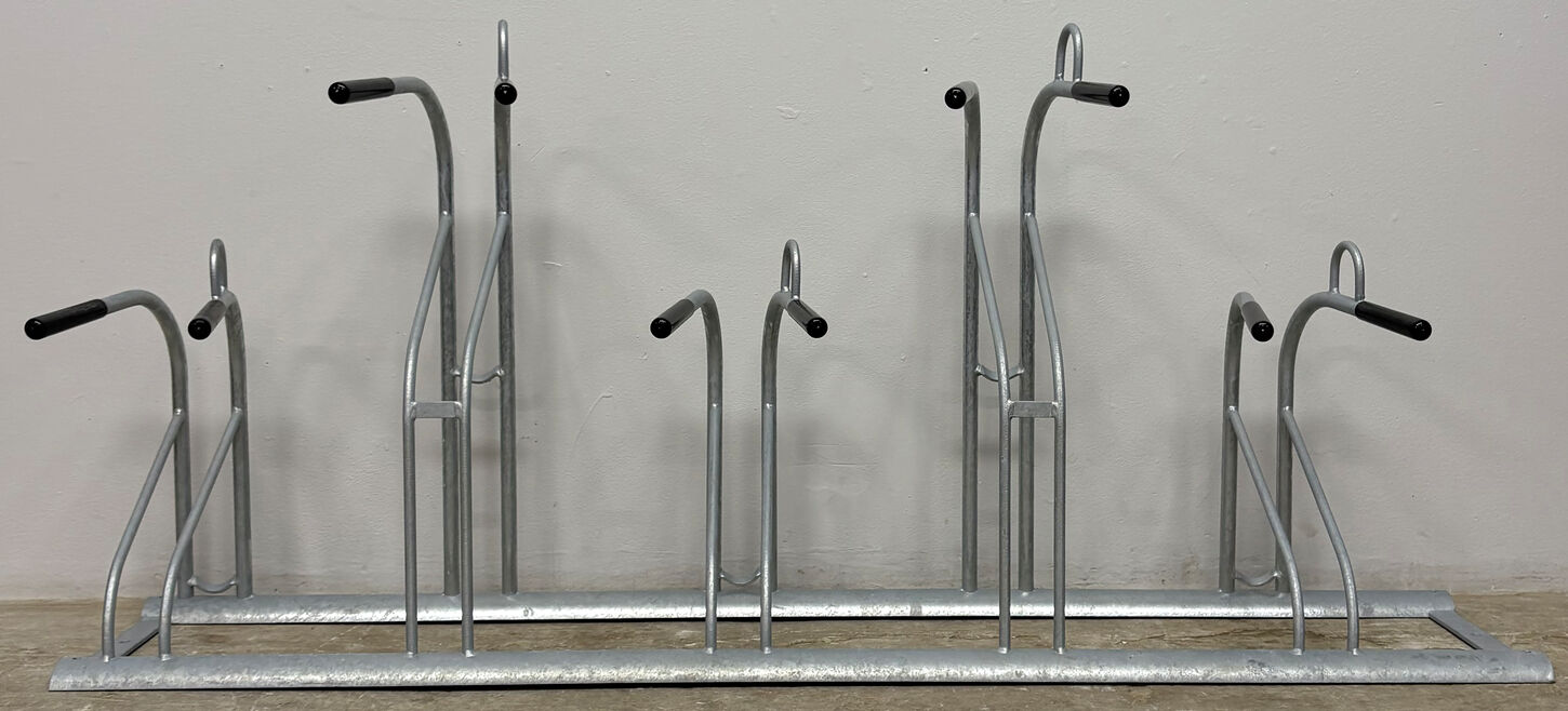 Cykelstativ - 5 cykler - 187 cm