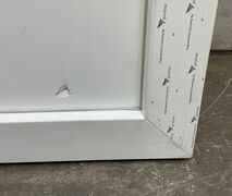 Plast vindue med sprosser