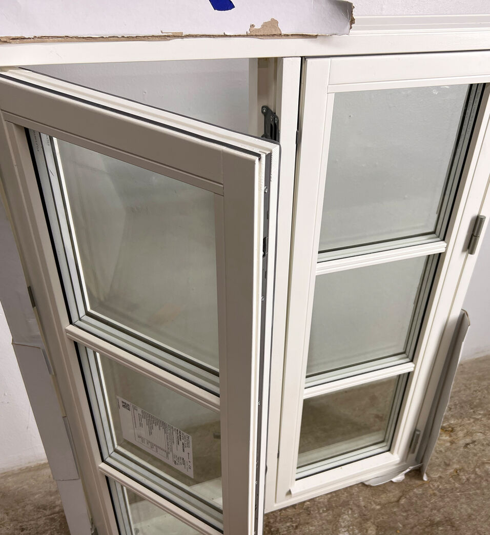 Vindue med 3-lagsglas