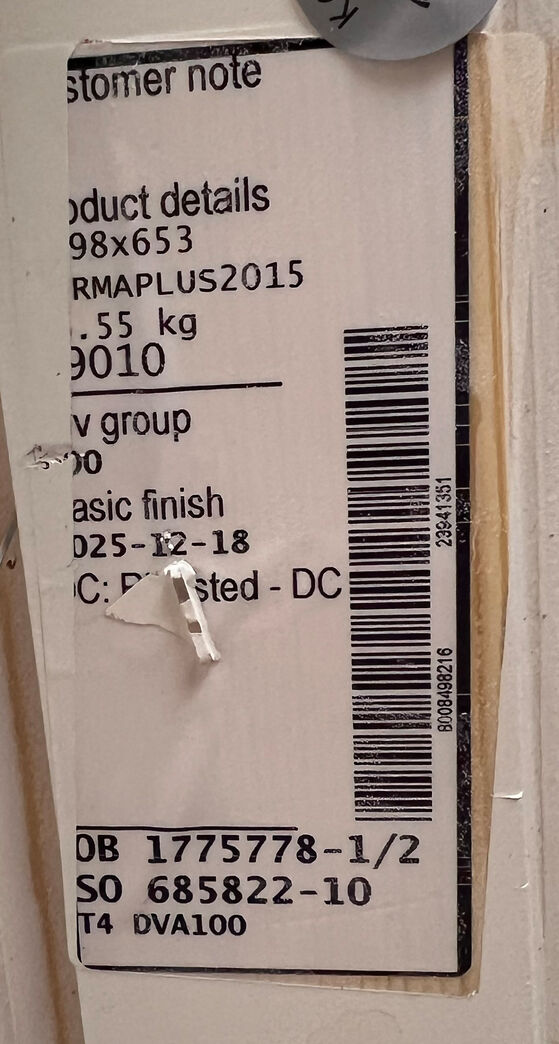 Rationel vindue - 3-lagsglas