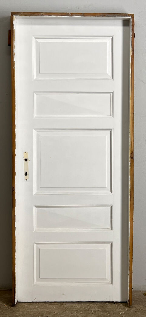 Fyldningsdør med karm