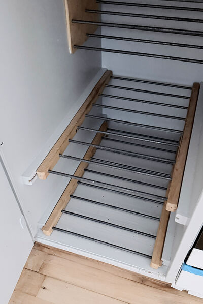 Komplet 60'er køkken, malet