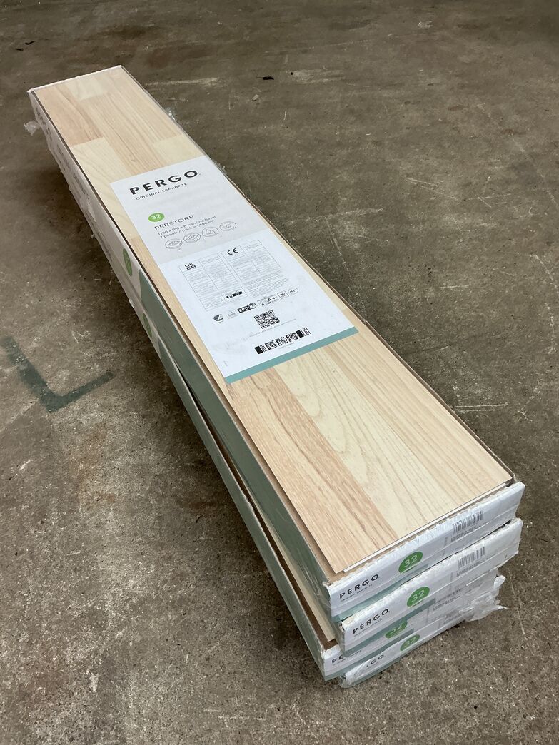 Pergo Nordic white ash 6,3 m2