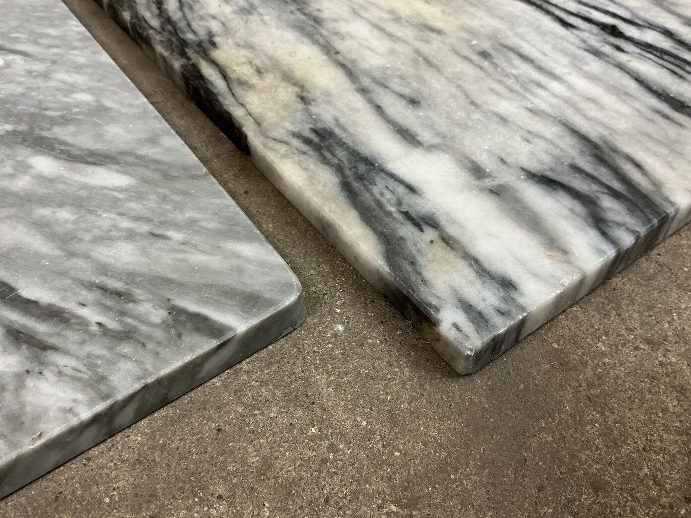 Marmorplade fra Tectumkøkken.