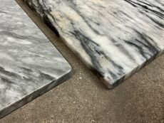 Marmorplade fra Tectumkøkken.