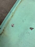 Irret kobberplade 59x530/560 cm